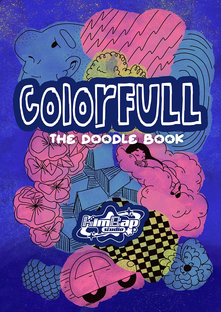 colorFULL | The Doodle Book | Digital Download Printable PDF product image (2)