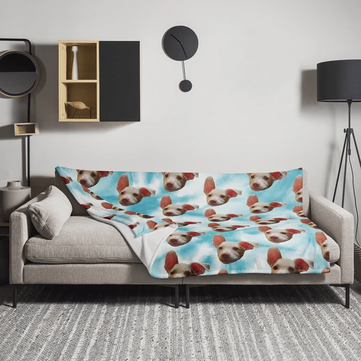 [Ali3nSun] Kratos Fluffy Cozy Blanket product image (2)