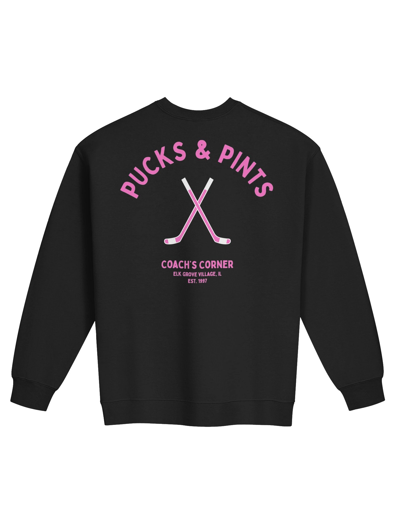 Pucks & Pints Sweatshirt Pink product image (2)