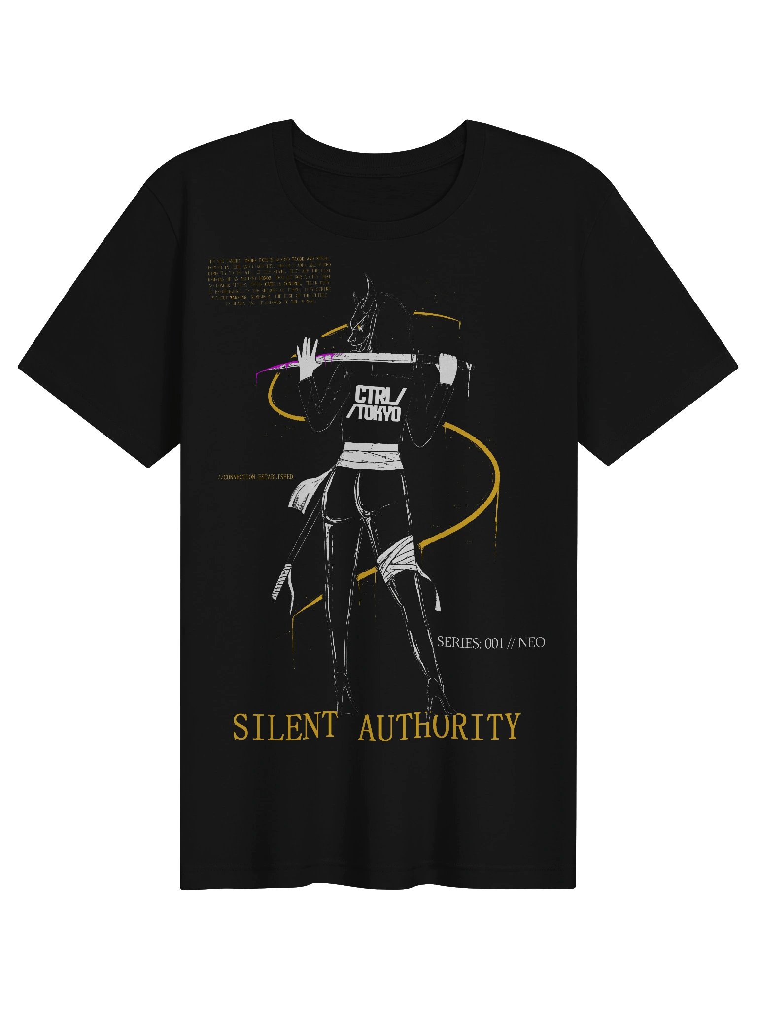 SILENT AUTHORITY Unisex T-Shirt product image (1)