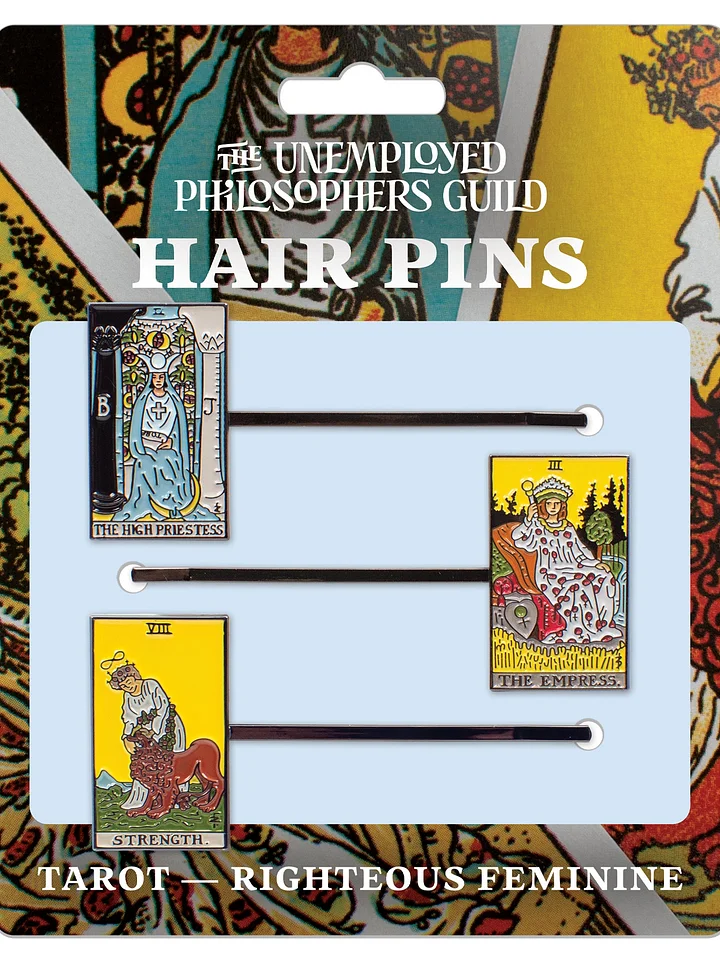 Righteous Feminine Tarot Hair Pins product image (1)