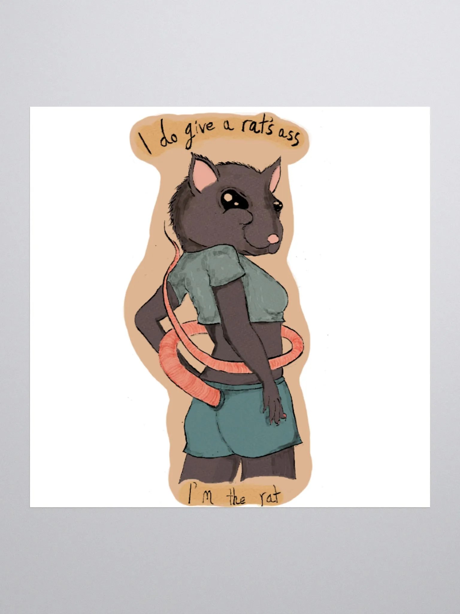 Rat Sticker product image (1)
