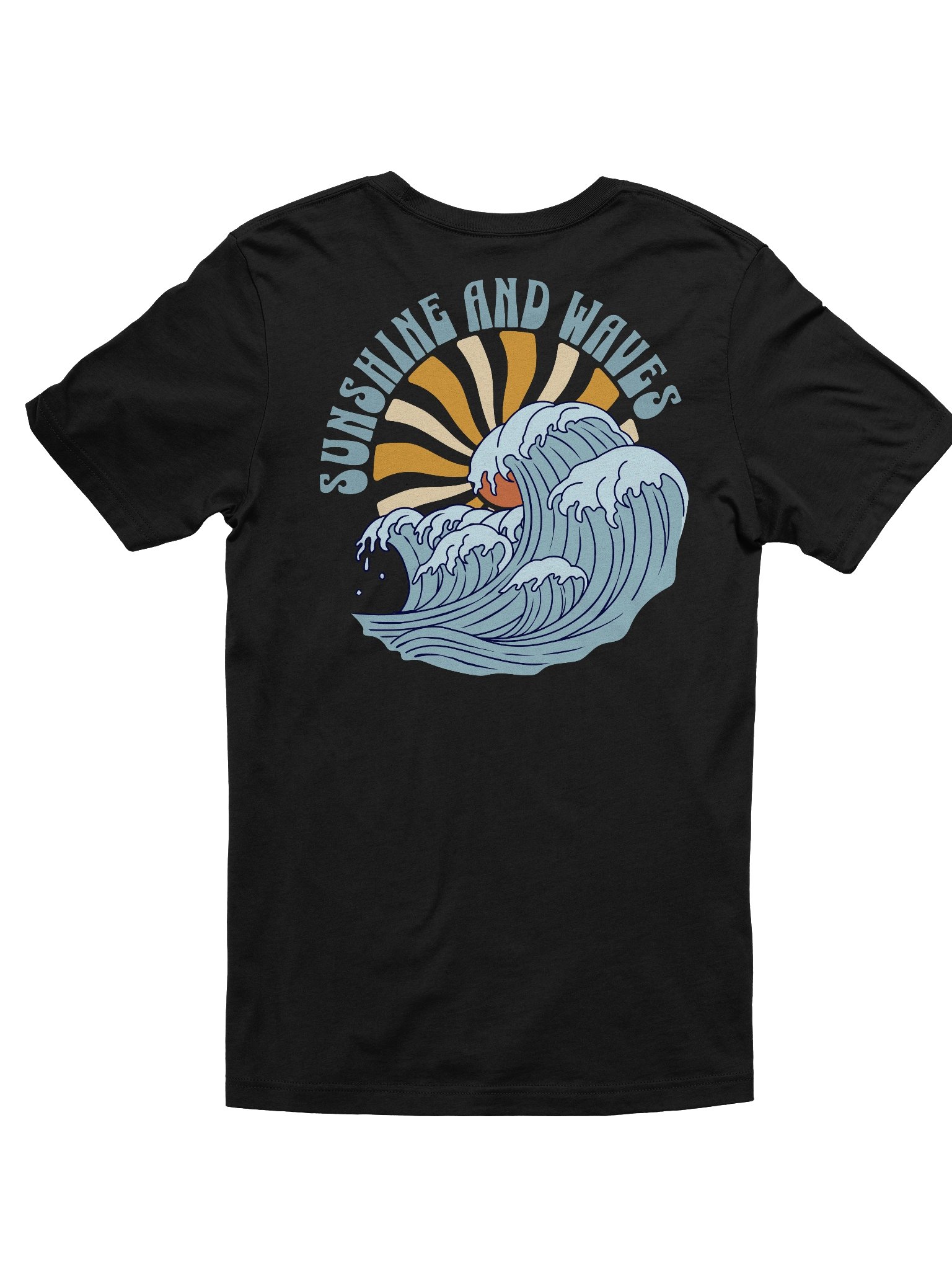 Casual Comfort: The Sunshine and Waves T-Shirt Collection product image (2)