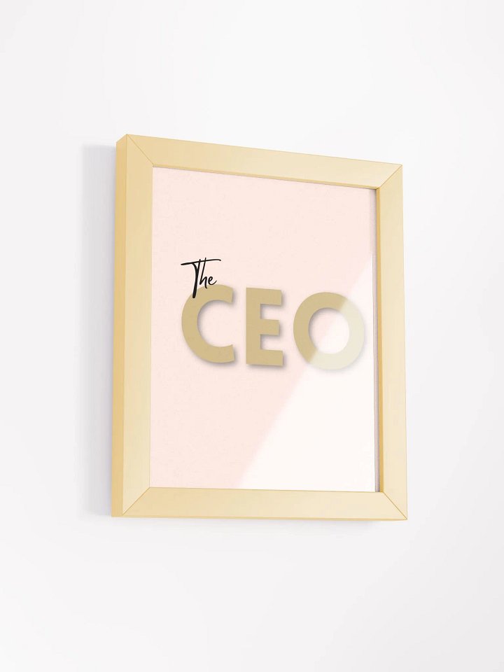 The CEO Wall Art - Blush product image (2)