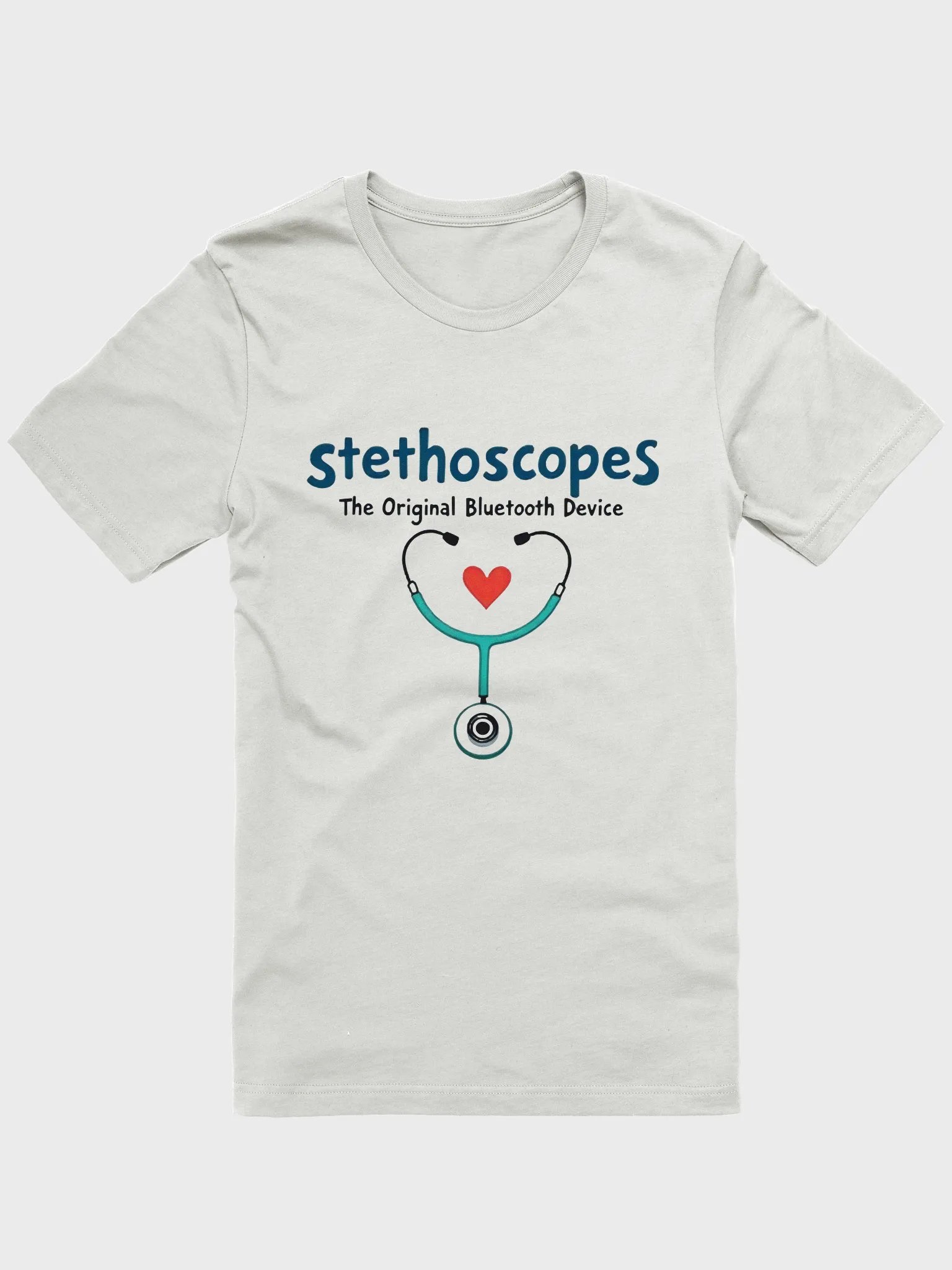 Heartbeat Bluetooth Stethoscope T-Shirt product image (1)