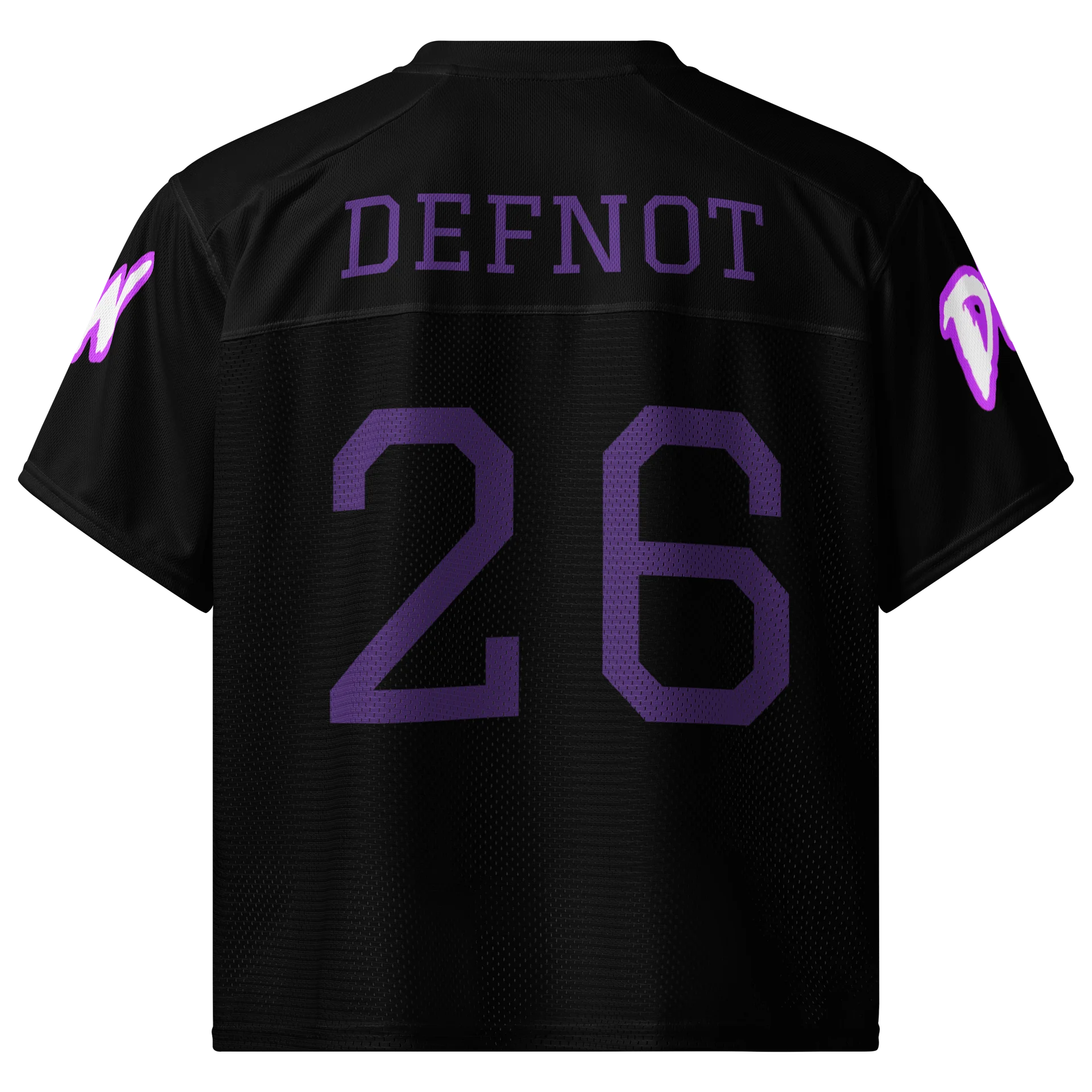 DEFNOT Neon Graffiti Boxy Football Jersey product image (2)