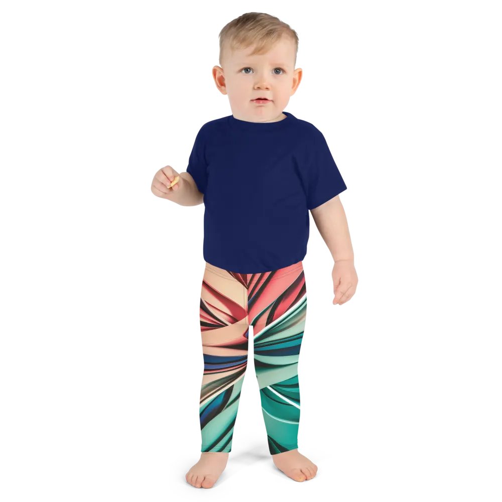 TDS Music Kids Abstract Leggings in Vibrant Colors (Sizes 2T-7) product image (7)