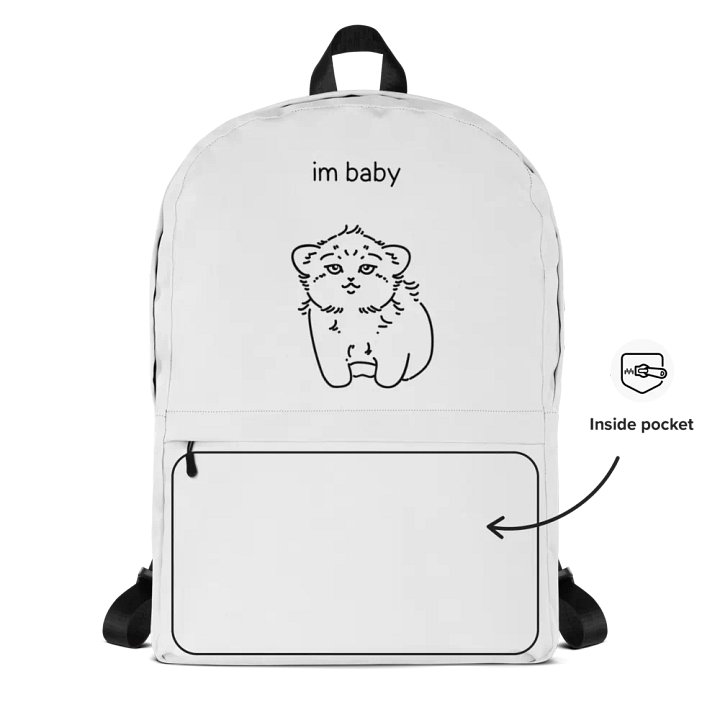 I'm Baby Manul - Backpack product image (2)