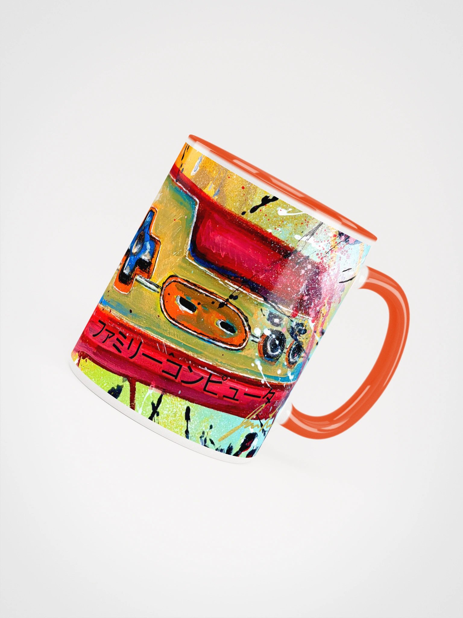 Famicom Controller Japanese Gaming Mug product image (51)