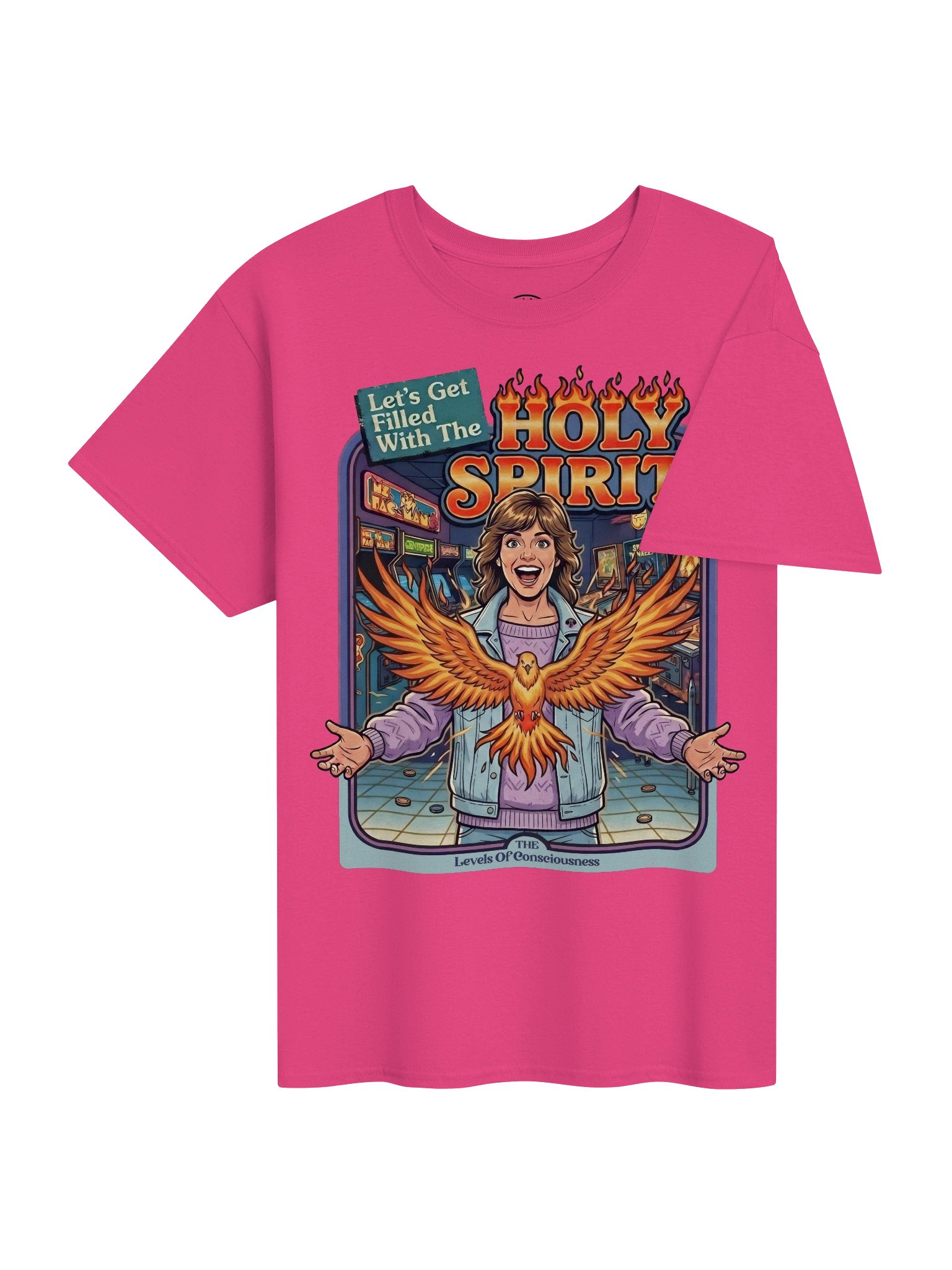 "Lets Get Filled With The Holy Spirit" Girls Tee product image (4)