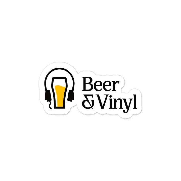 Beer & Vinyl Decal product image (1)