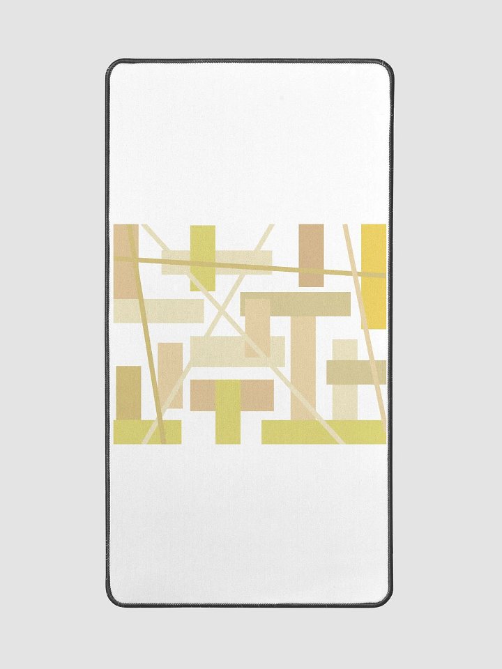 Black Background Golden Geometric Square Rectangle Line Pattern product image (2)