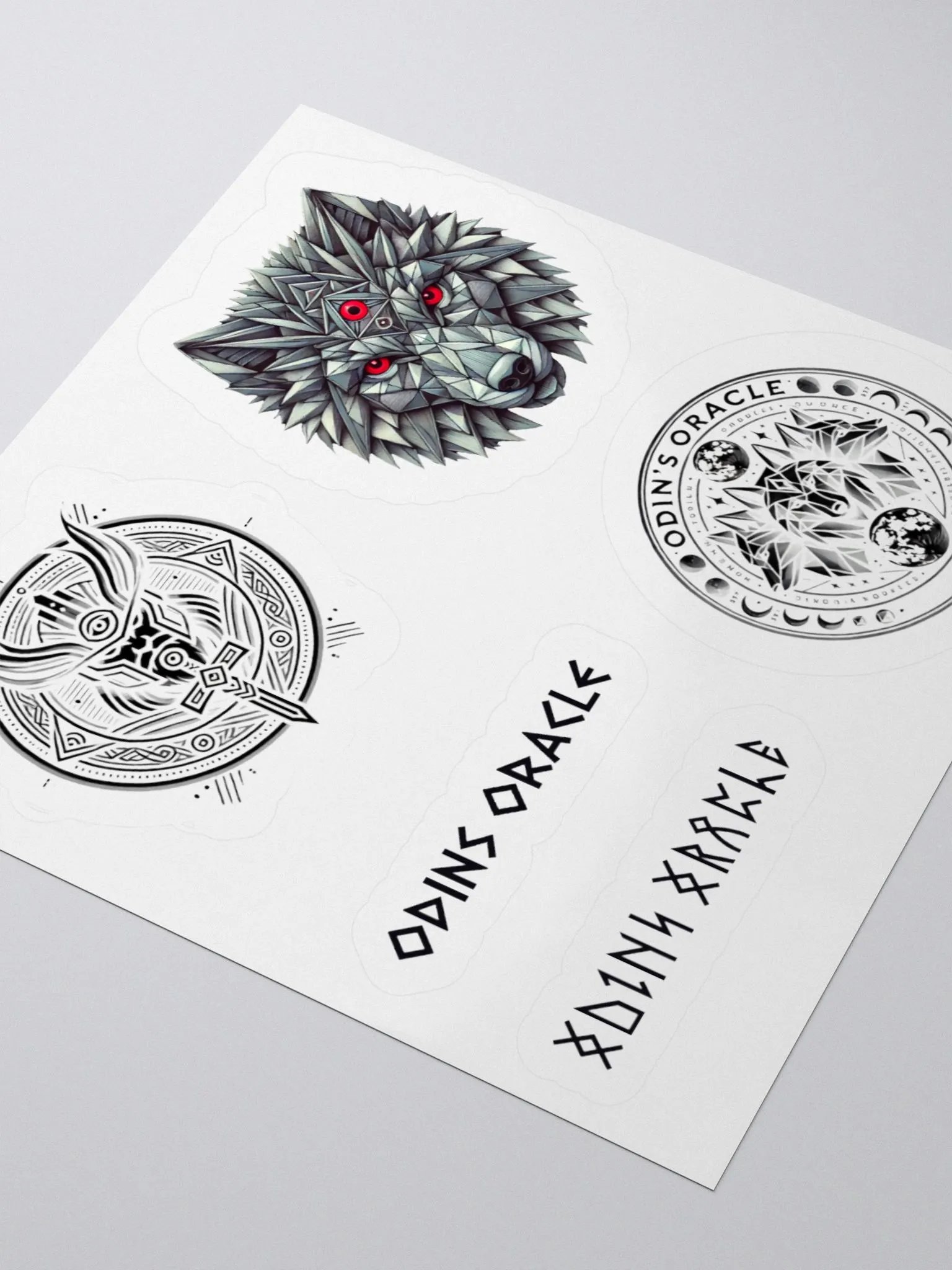 Odin's Oracle - Sticker Sheet product image (3)