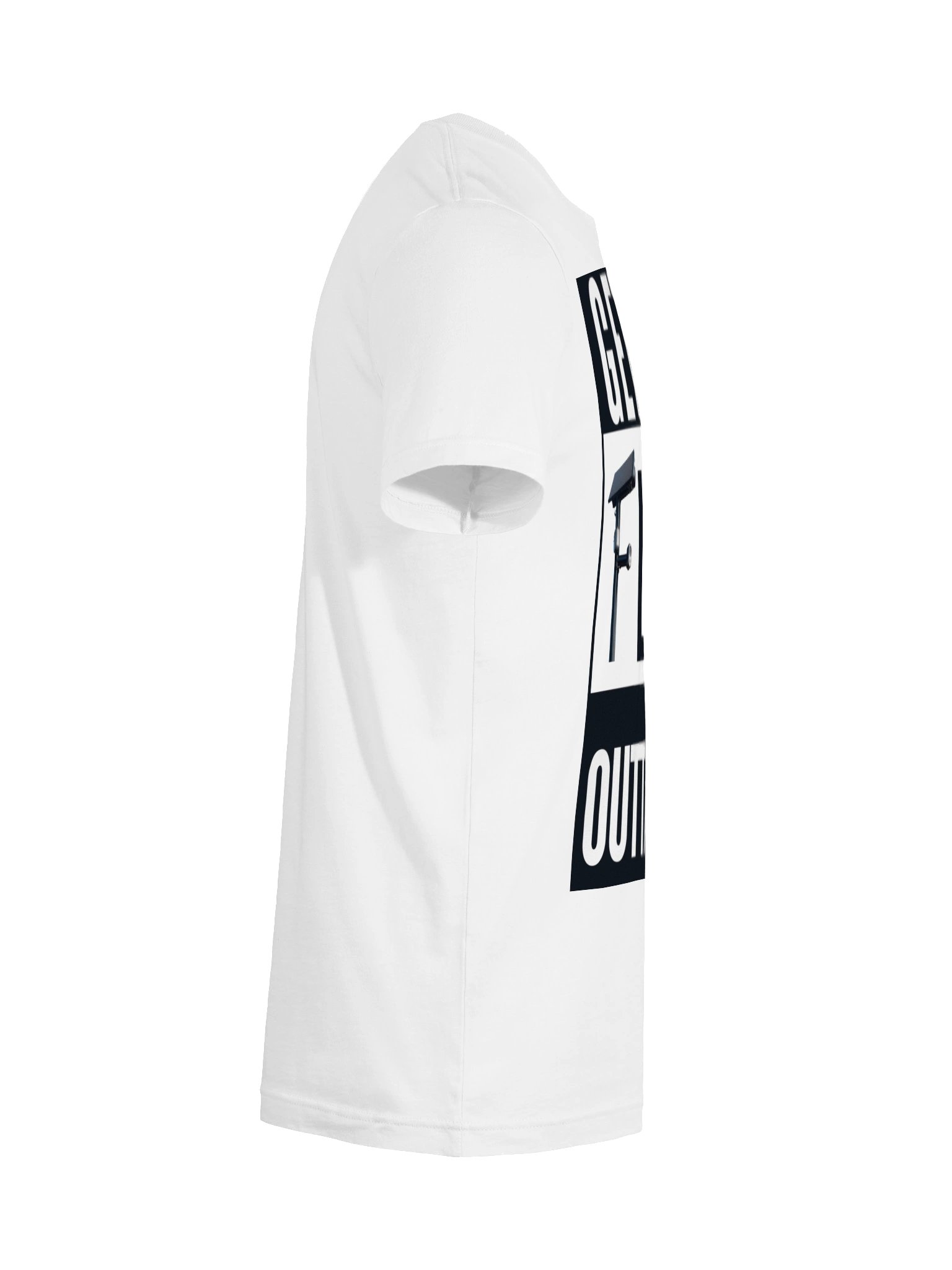 GET THE FLOCK OUTTA HERE — Jake Underwood Show White T-Shirt product image (10)
