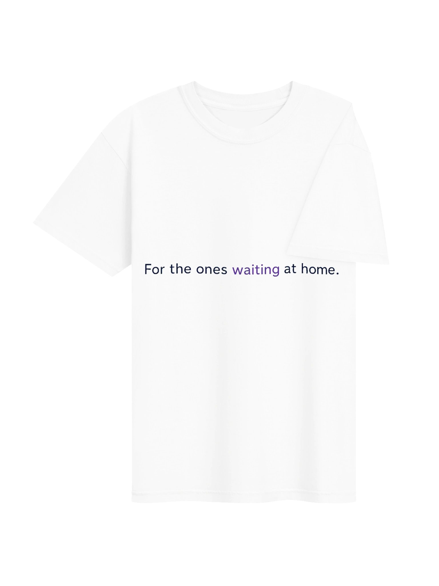 T shirt - my heart is waiting at home product image (4)