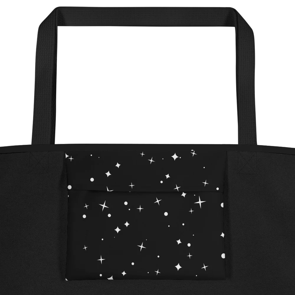 Starry All-Over Print Tote Bag product image (2)
