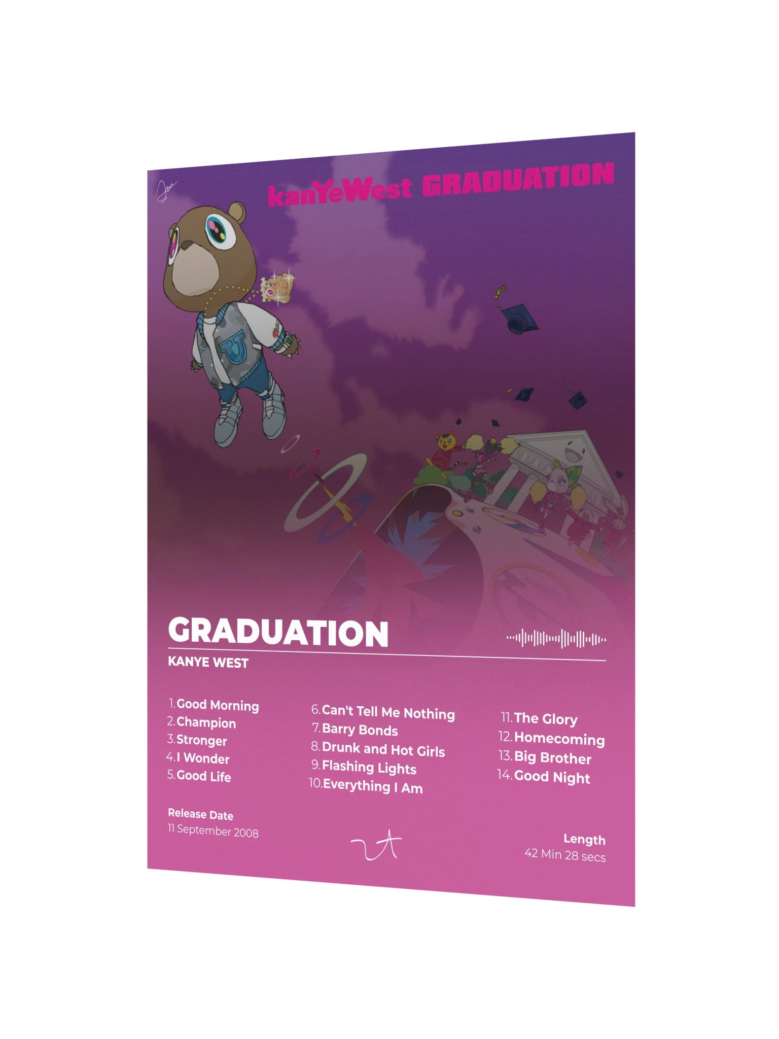 Graduation Kanye West Album Poster product image (2)