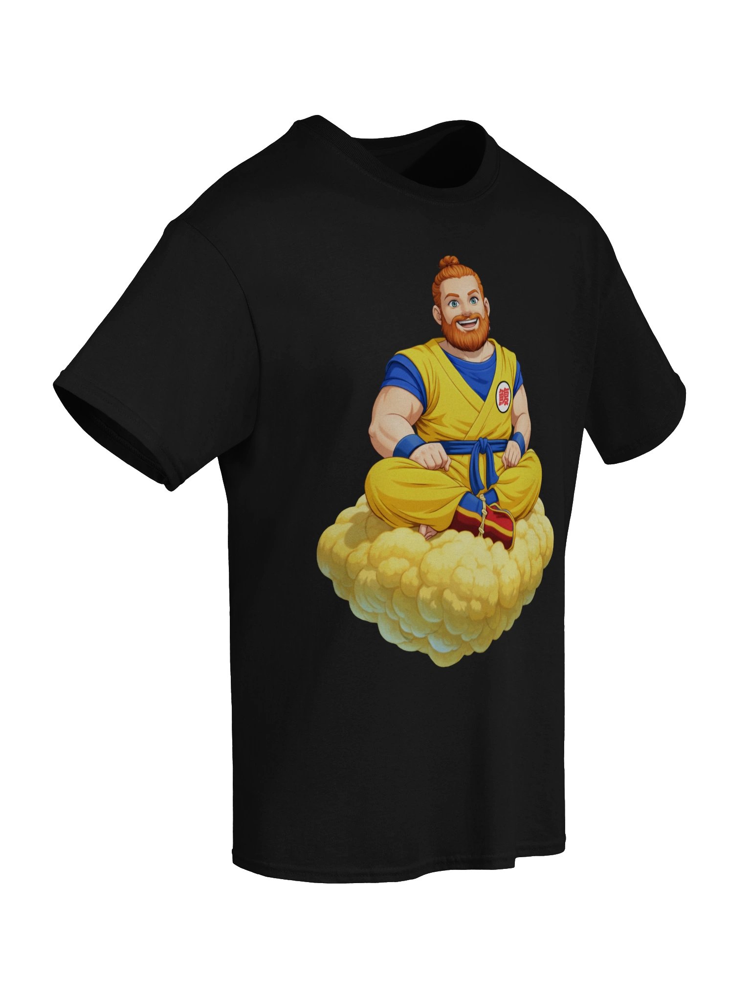 Anime Cloud Warrior Shirt – Playful Puffer Anime-Inspired T-Shirt product image (2)