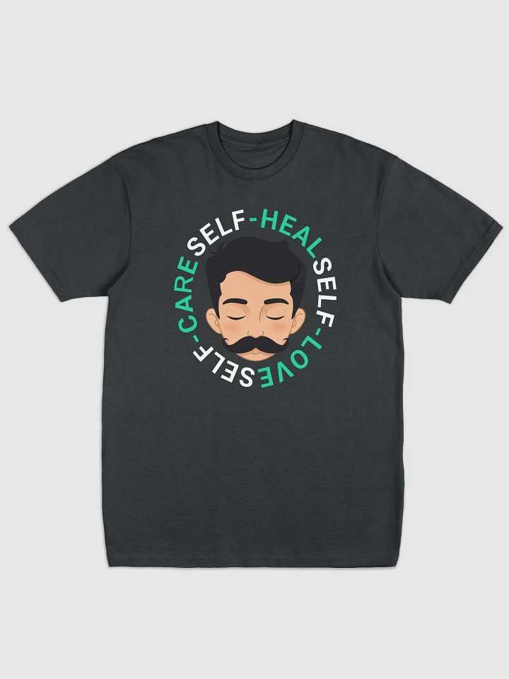 Self Heal, Self Love, Self Care Cotton Heritage Men's Premium Heavyweight Tee product image (1)