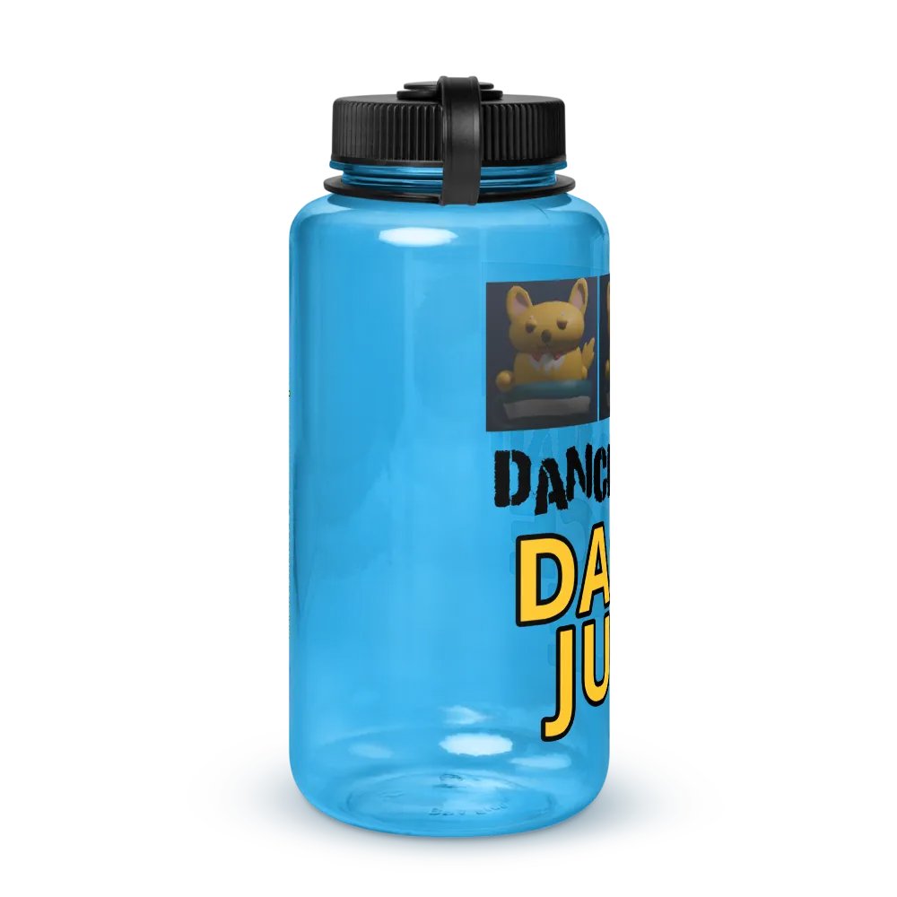 Doopsters - Dancing Mad Emote DANCE JUICE - Wide Mouthed Plastic Water Bottle 32 Ounce product image (4)