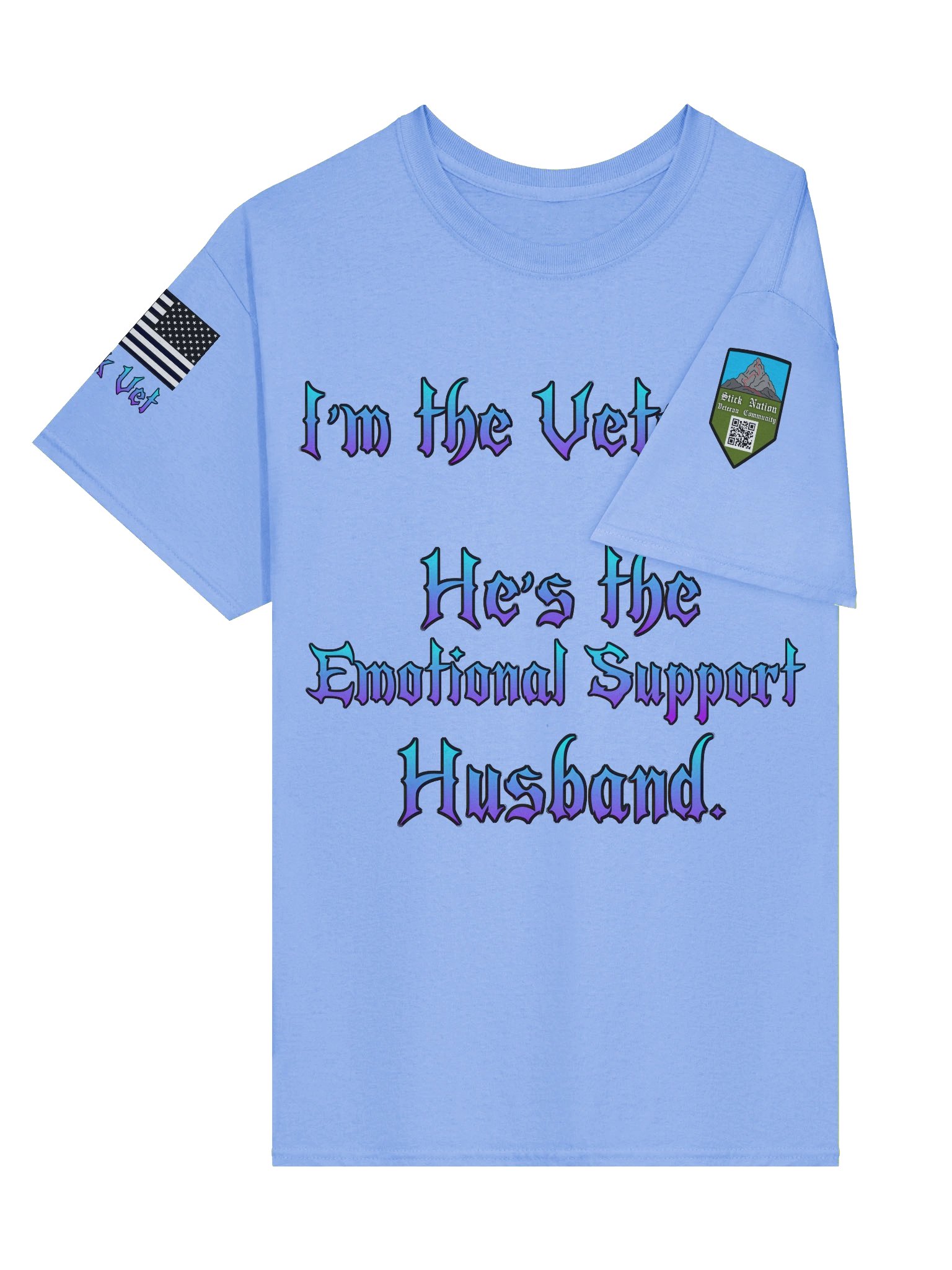 Chick Vet I'm the Veteran Shirt product image (18)