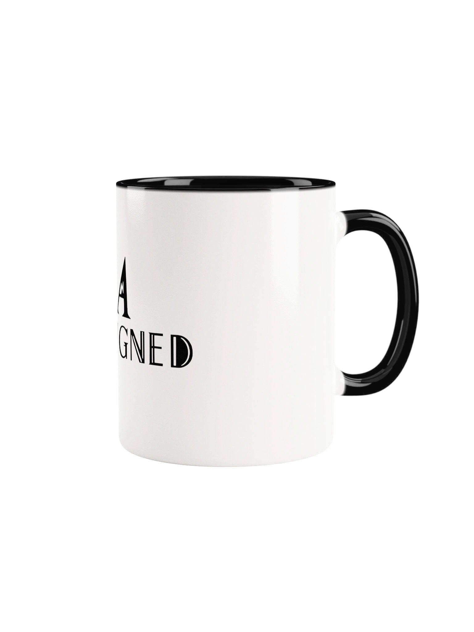 ALLIGNED Minimal A Black Mug Design product image (7)