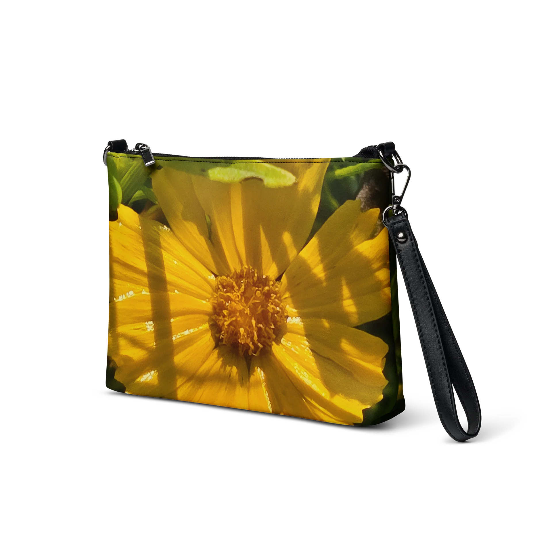 Sunlit Yellow Bloom Crossbody Bag product image (2)