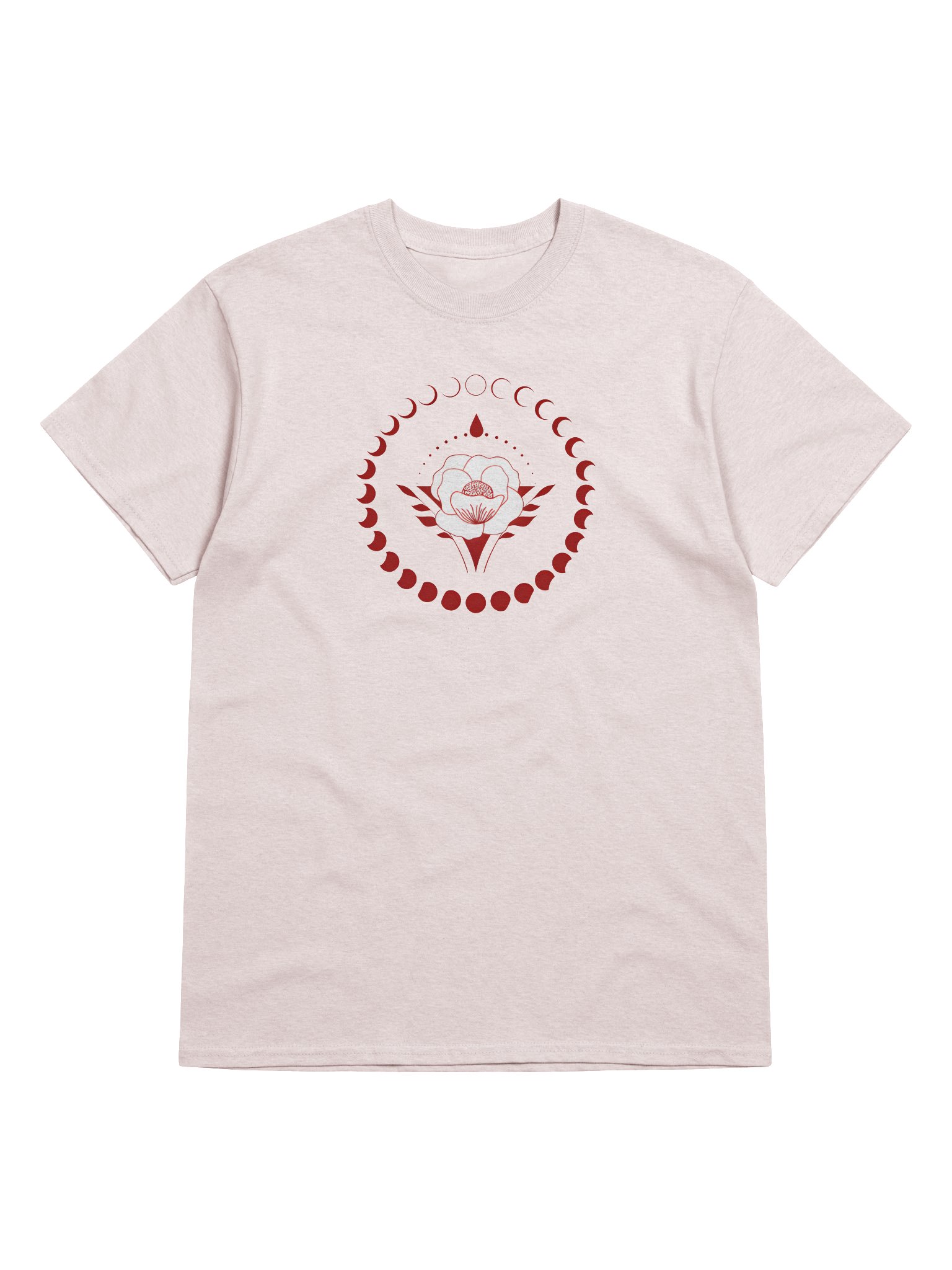 Mystic Full Moon Blooming Rose Well Women Rising T-Shirt product image (29)