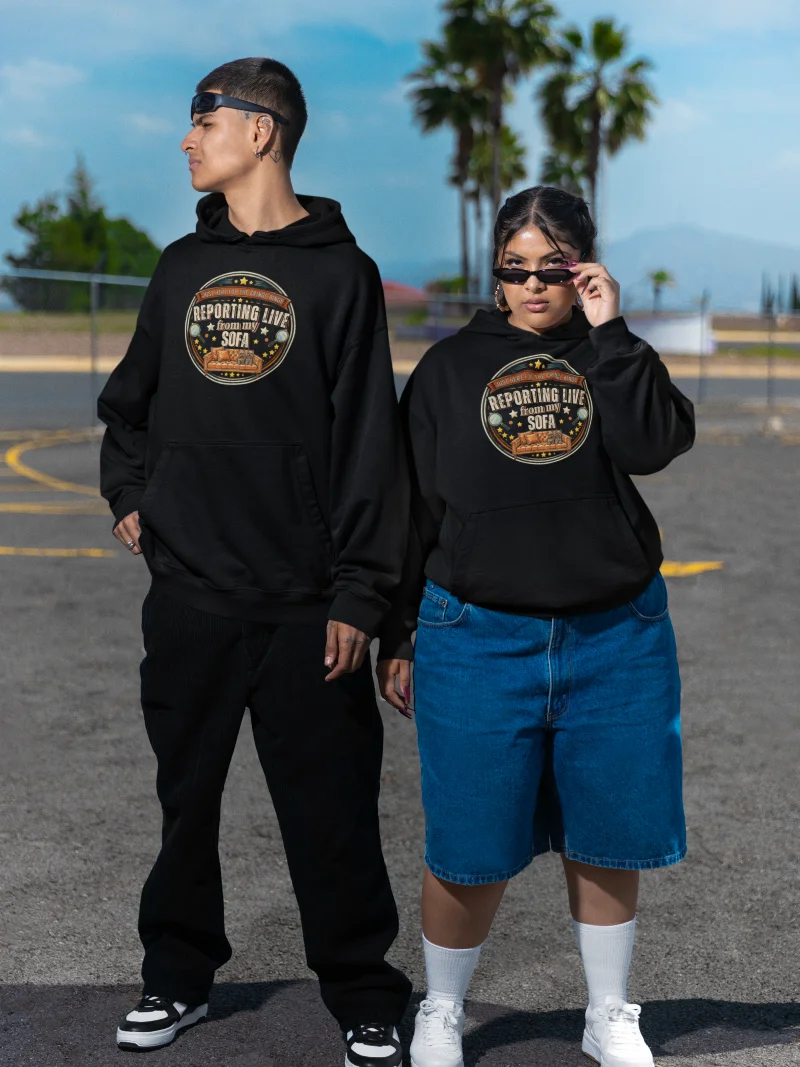 Premium Oversized Hoodie Just Here for the Cringe Binge product image (91)
