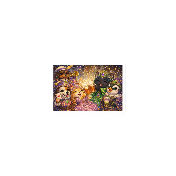 Kingdom Party 2 Die-Cut Magnet product image (1)