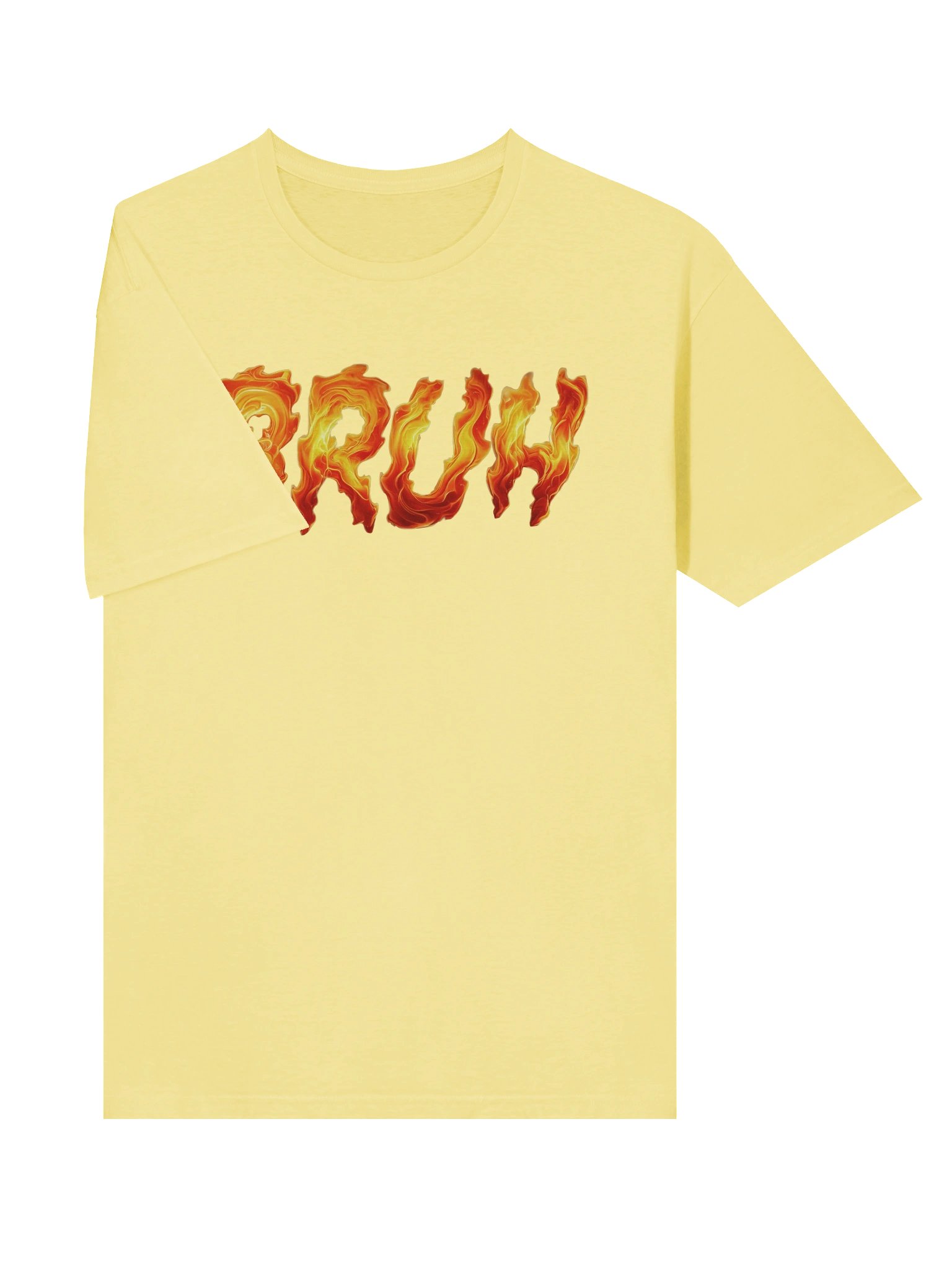 Flaming BRUH Unisex T-Shirt product image (21)