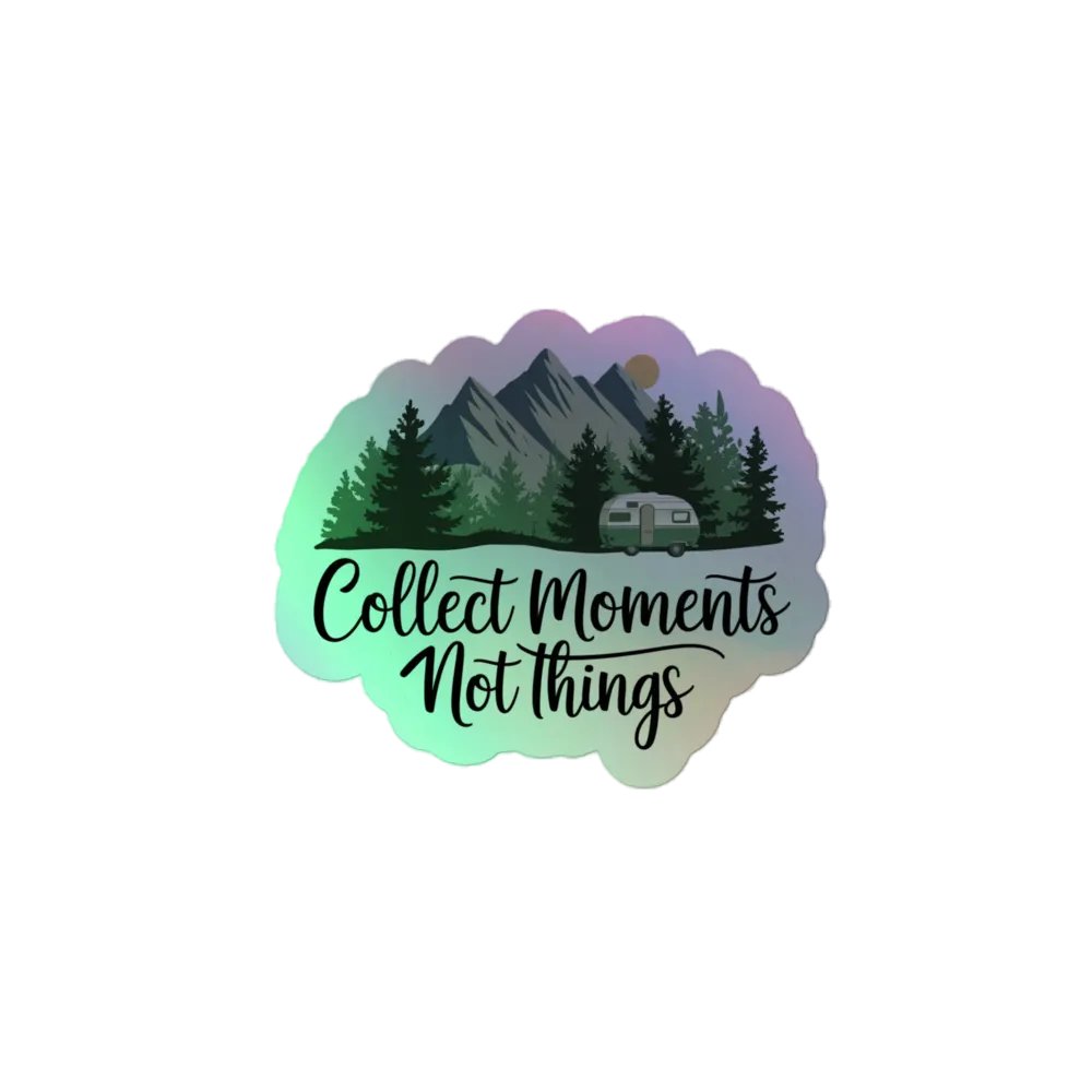 Collect Moments Holographic Sticker product image (1)