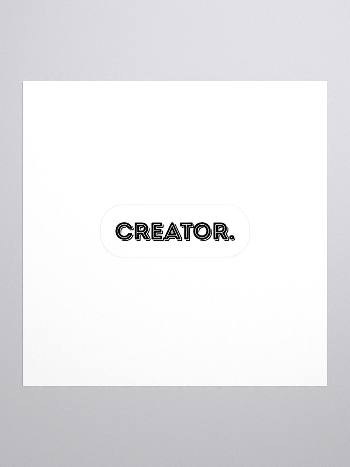 DNE Creator Sticker product image (1)