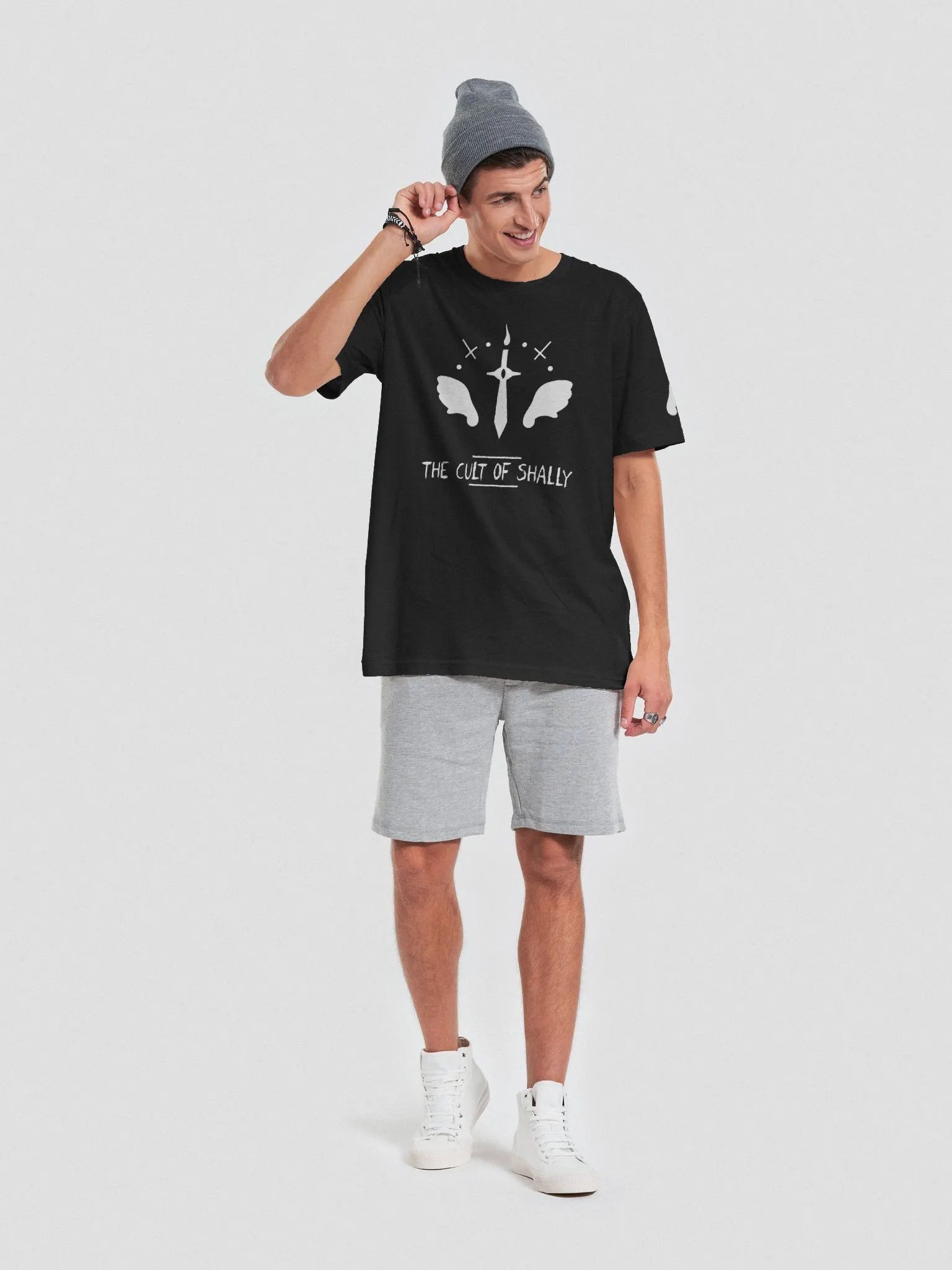 The Cult of Shally T-Shirt (White Deluxe) product image (64)