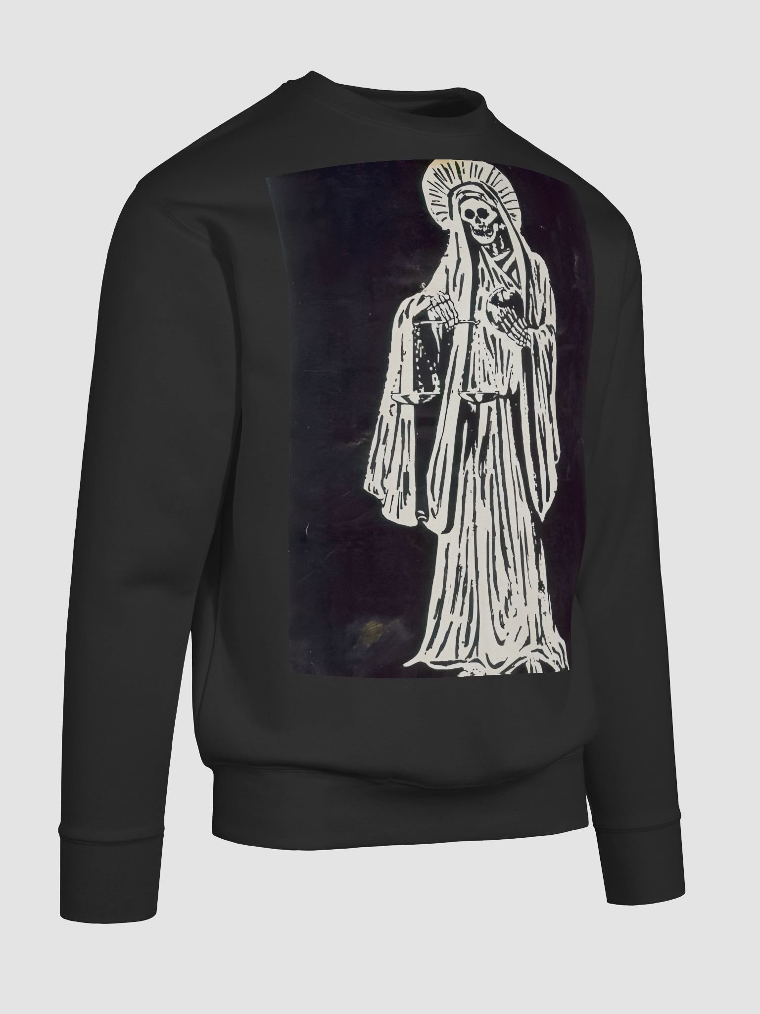 santa muerte sweater product image (10)