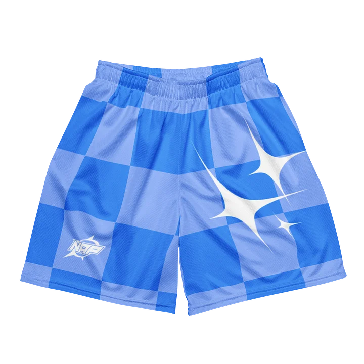 Checkered Basketball Shorts - Davis Blue product image (1)