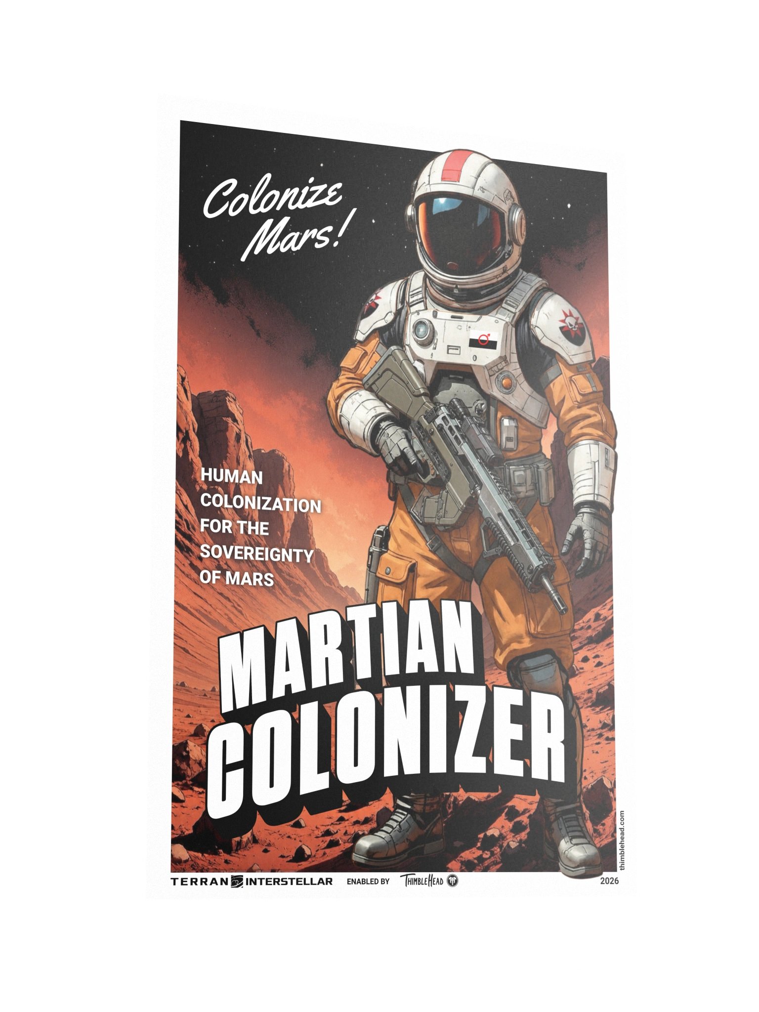 Martian Colonizer Poster product image (2)
