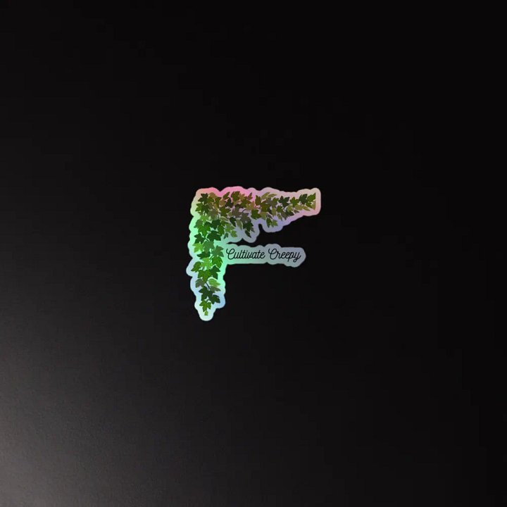 Cultivate Creepy Holographic Sticker product image (4)