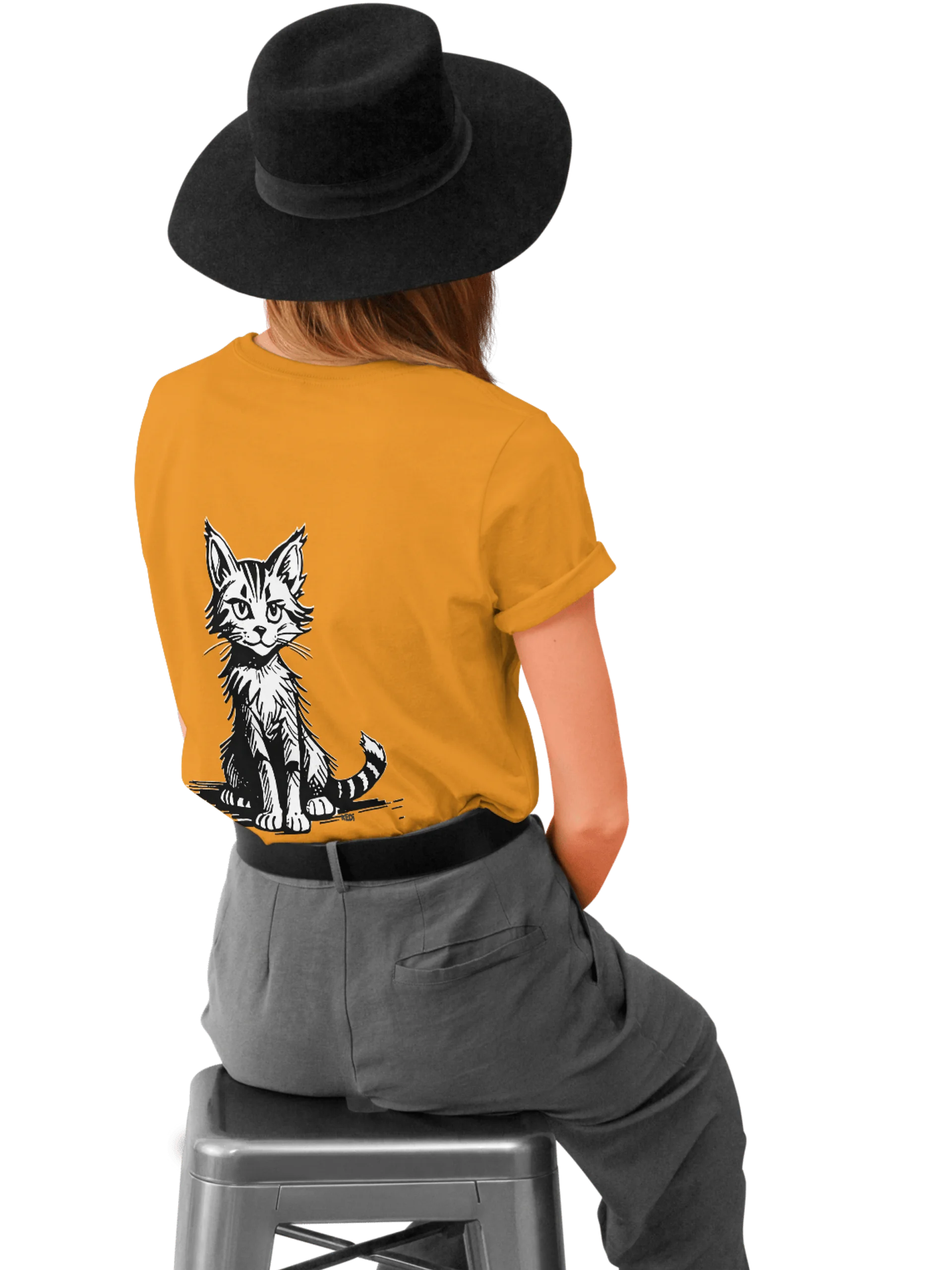 Whiskered Wonder Cat T-Shirt product image (1)