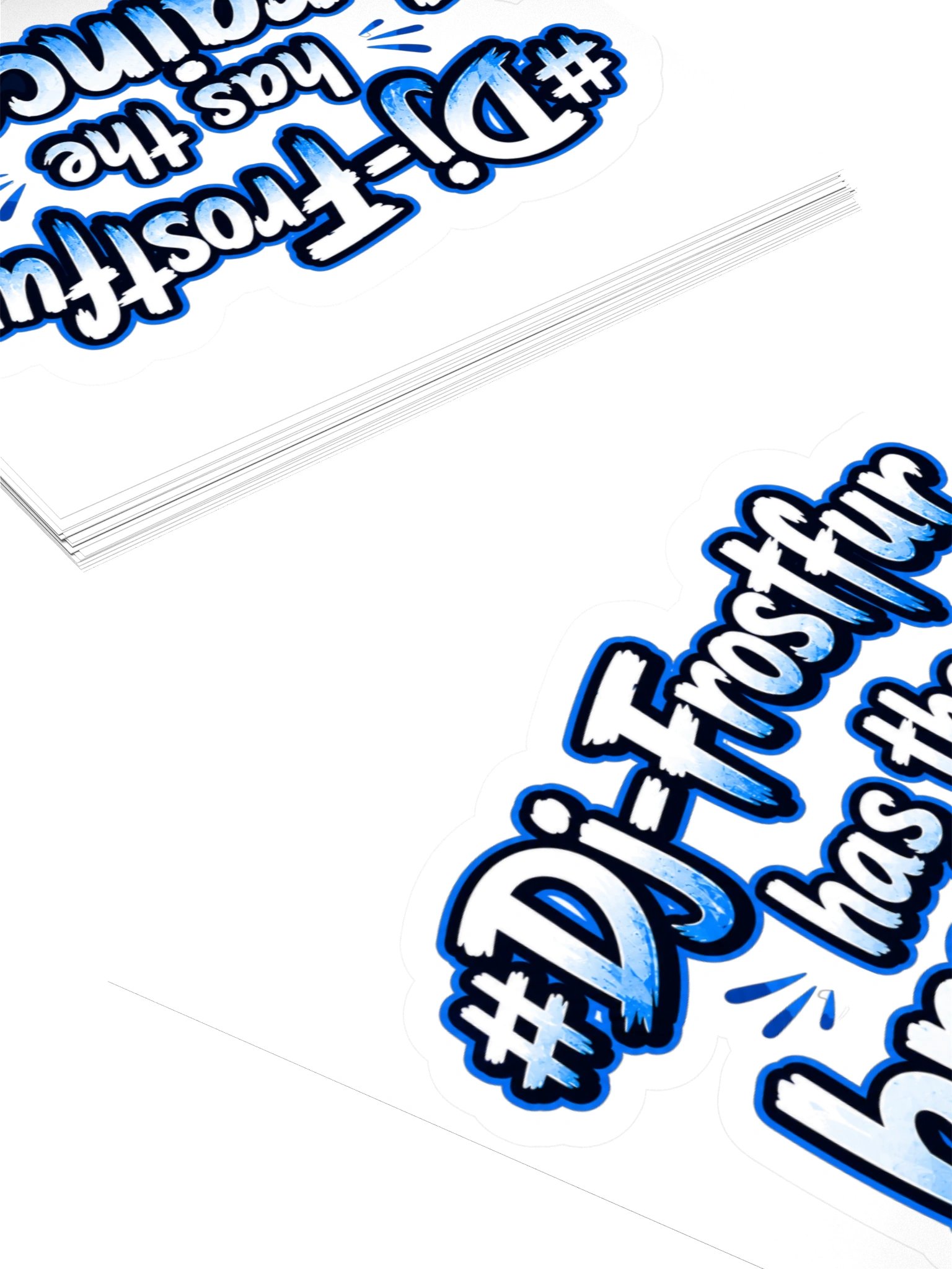 DJ Frostfur Has the Braincell Sticker product image (12)