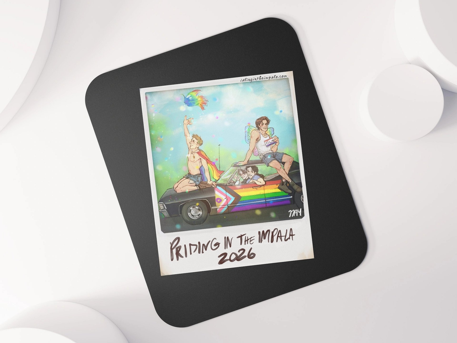 Pride 2026 - Mouse Mat (portrait) product image (1)