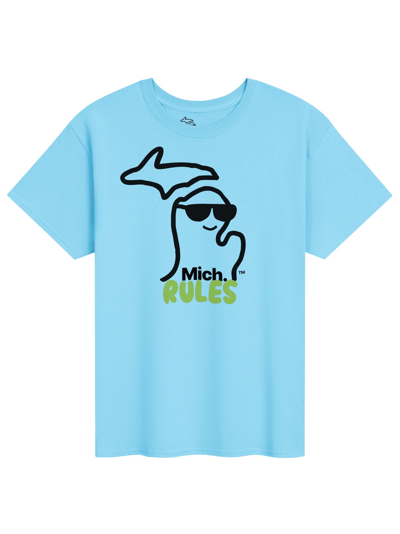 Mich. Rules Heavyweight Cotton T-Shirt product image (1)