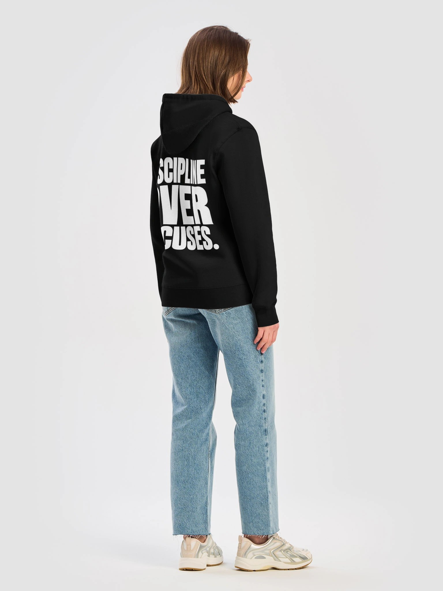 Discipline Over Excuses. – Premium Bio Hoodie product image (8)