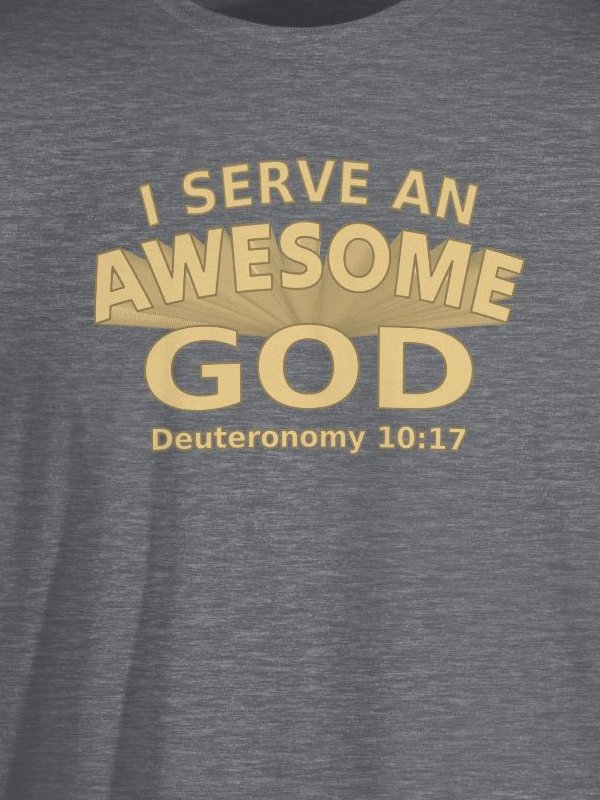 I Serve An Awesome God T-Shirt product image (26)