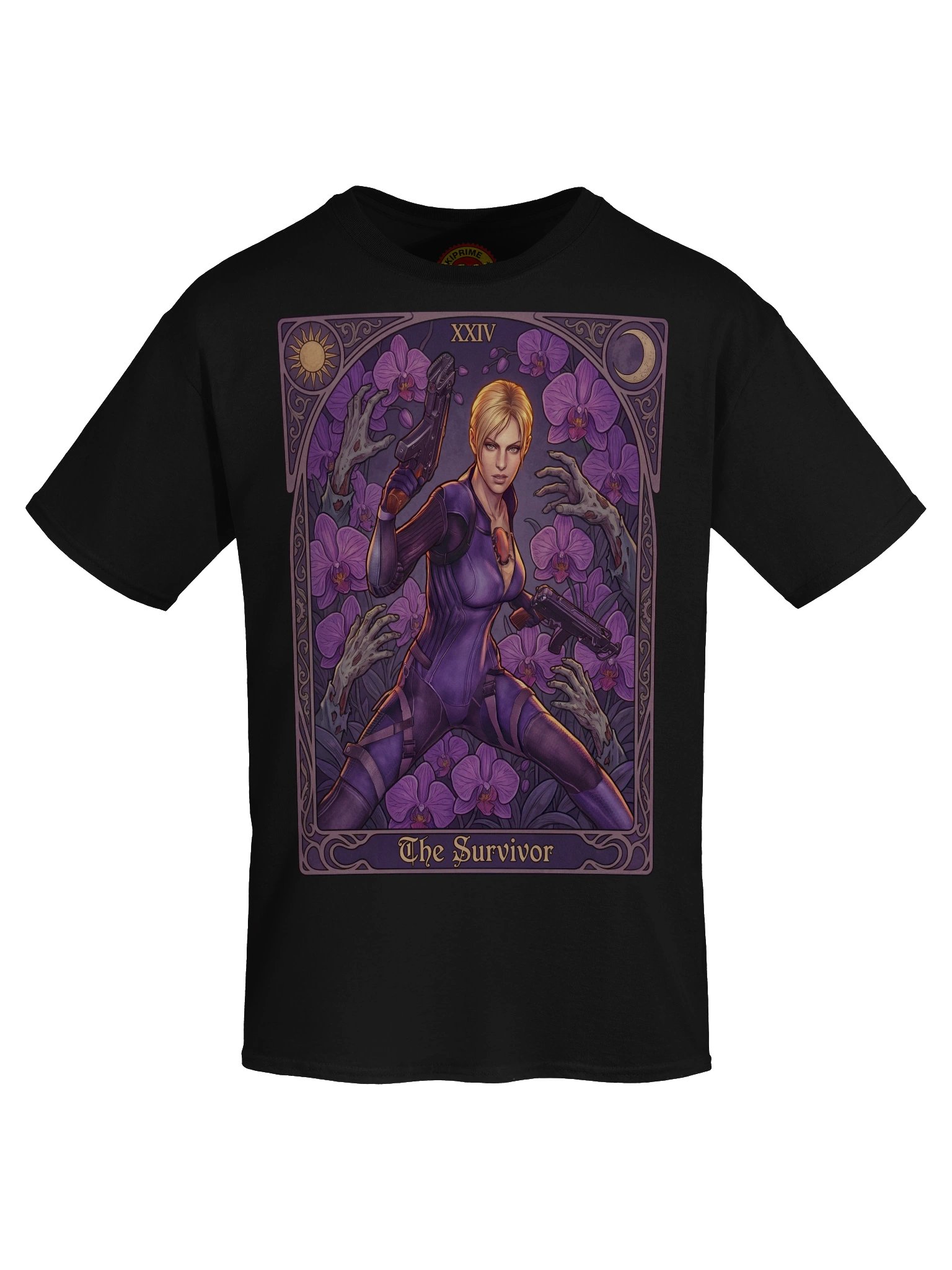 Resident Evil 5 Jill Valentine Comic Art T-Shirt product image (5)