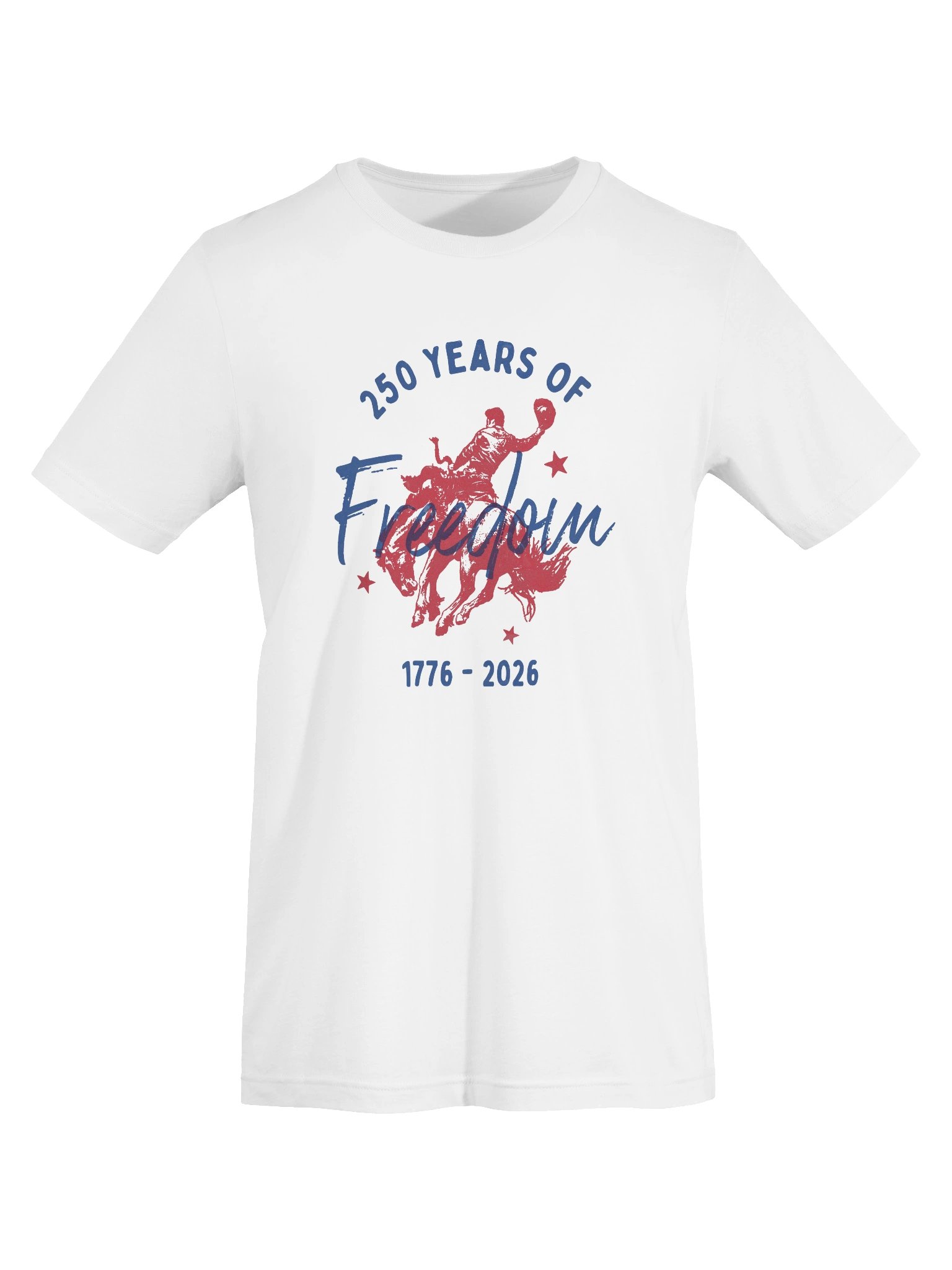 250 Years of Freedom Bucking Horse Tee product image (5)