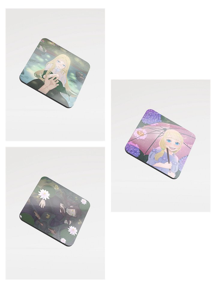 Crooked Tales Under Moonlight- Strangers Coasters product image (1)