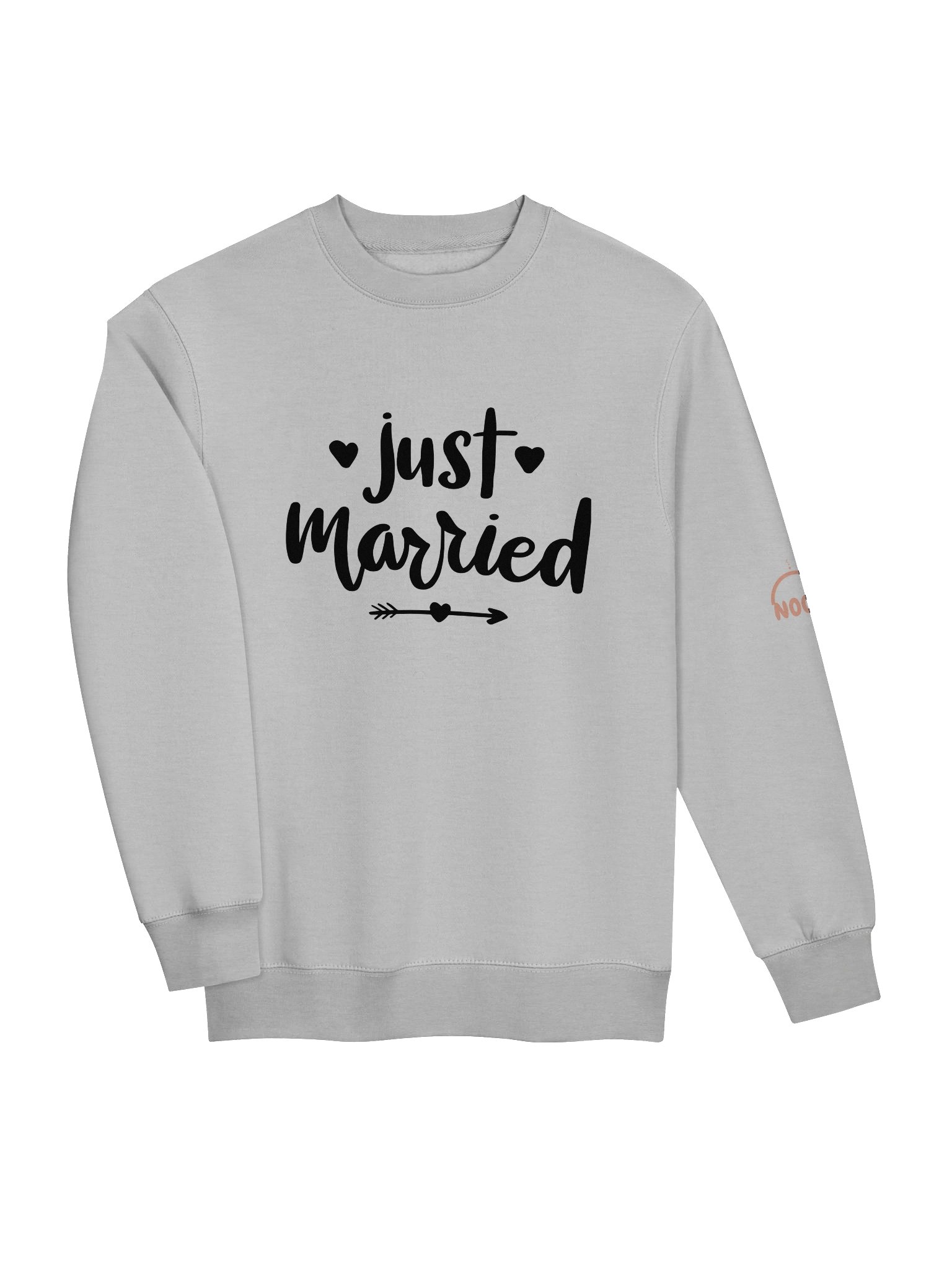 Just Married 'Wifey Wedding Day' Crewneck Sweatshirt product image (3)