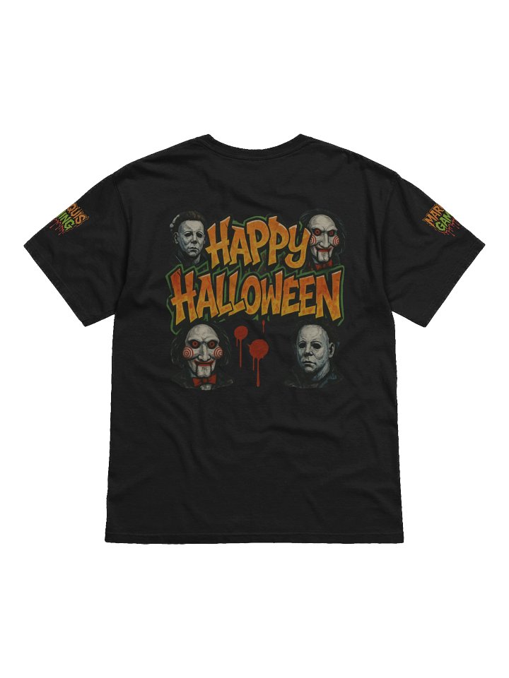 Spooky Halloween Masked Duo T-Shirt product image (5)