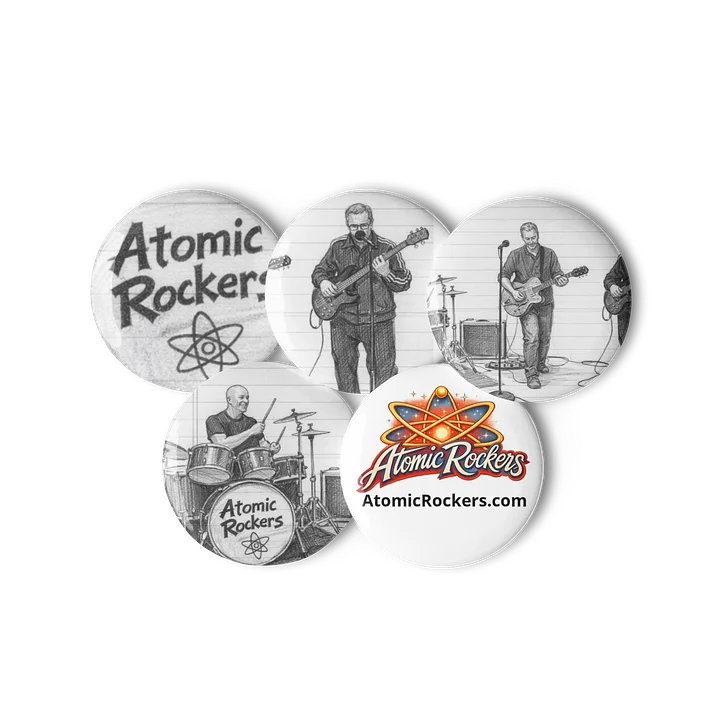 Atomic Rockers Button Collection product image (2)